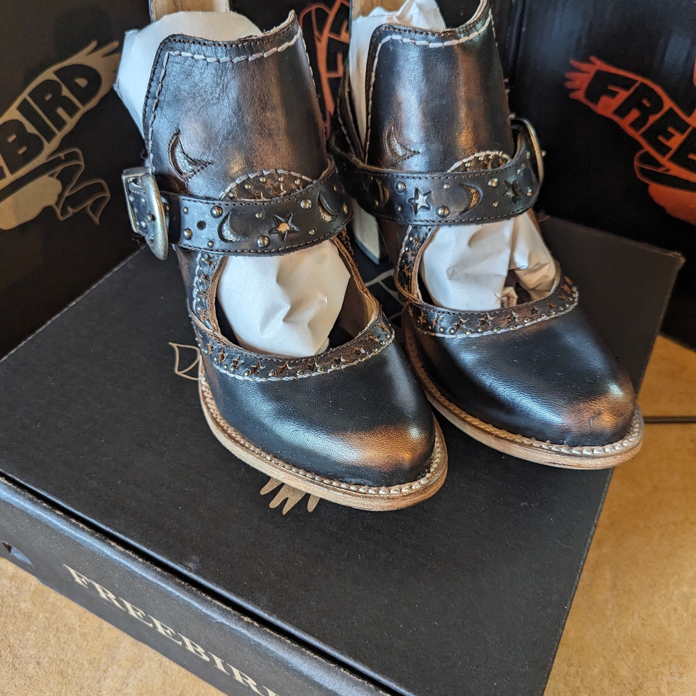 Freebird by Steven Black Ankle Boots